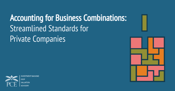 Accounting for Business Combinations Streamlined Standards for Private Companies