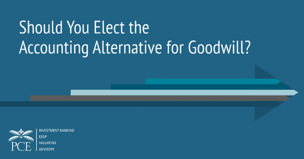 Should You Elect the Accounting Alternative for Goodwill?