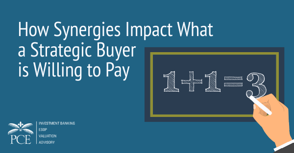 How Synergies Impact What a Strategic Buyer Is Willing to Pay
