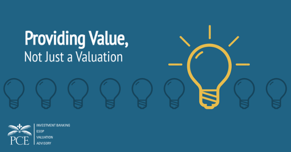 Providing Value, Not Just a Valuation