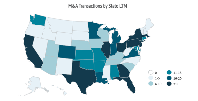 Q2 2026-MA Transactions by State Financial Institutions Industry