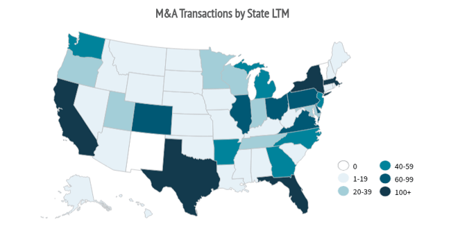 Q2 2026-MA Transactions by State Tech Media Telecom Industry