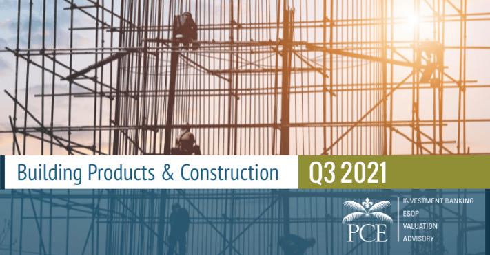 Q3 2021 Building Products Construction