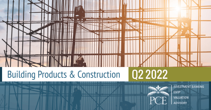 Q2 2022 Building Products Construction