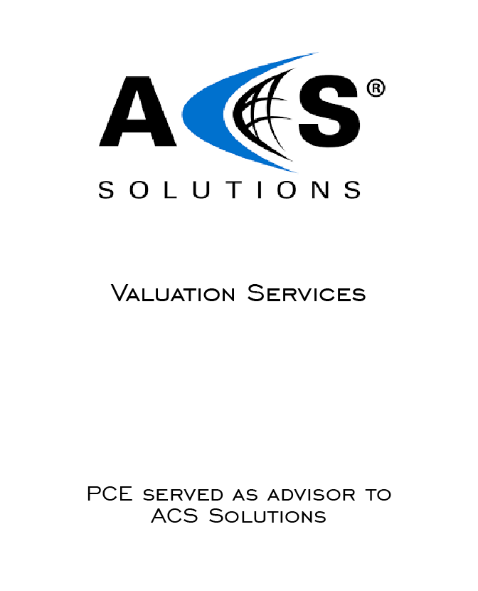 ACS Solutions Pitchbook tombstone 2023-01