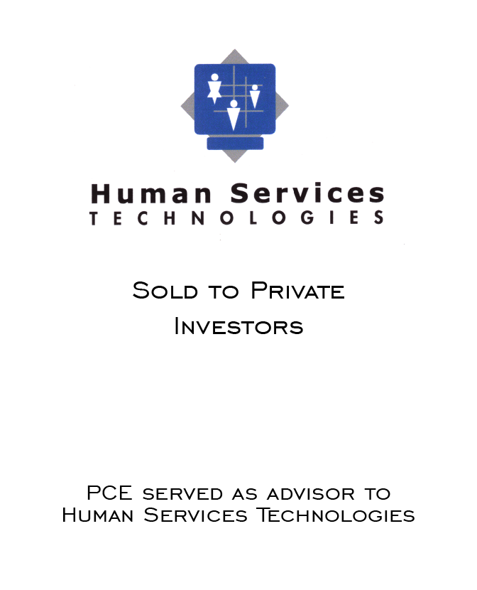 Human Services Pitchbook tombstone 2023-01