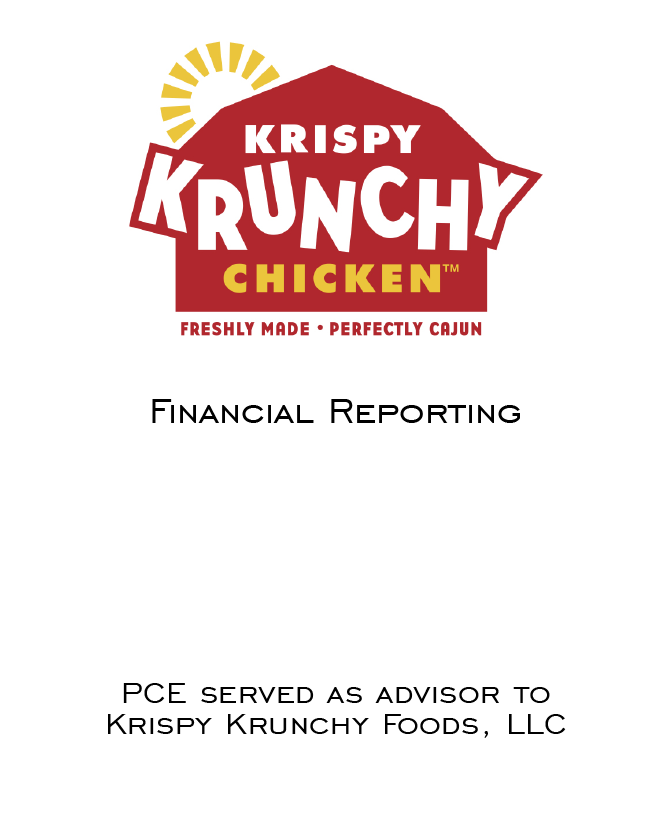 Krispy Krunchy Foods Pitchbook tombstone 2023-01