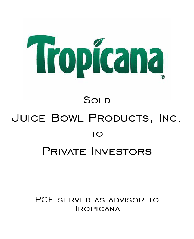 Tropicana Pitchbook tombstone 2023-01