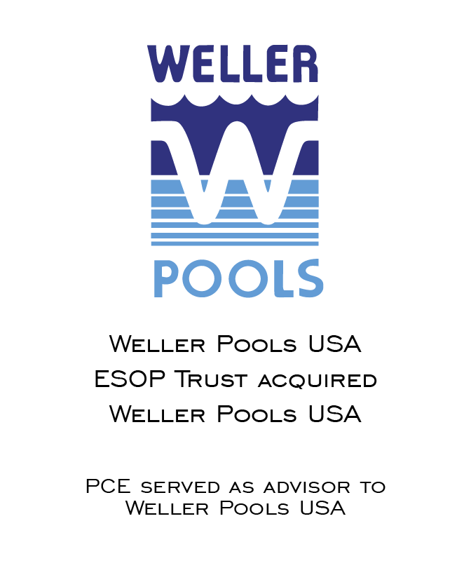 Weller Pools ESOP Pitchbook tombstone 2023-01