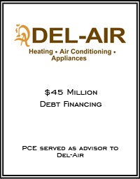 Del-Air Debt Financing Transaction